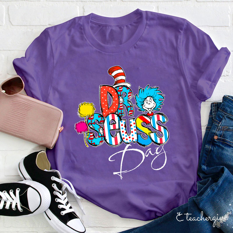 Dr. Seuss Day Celebration Teacher T-Shirt