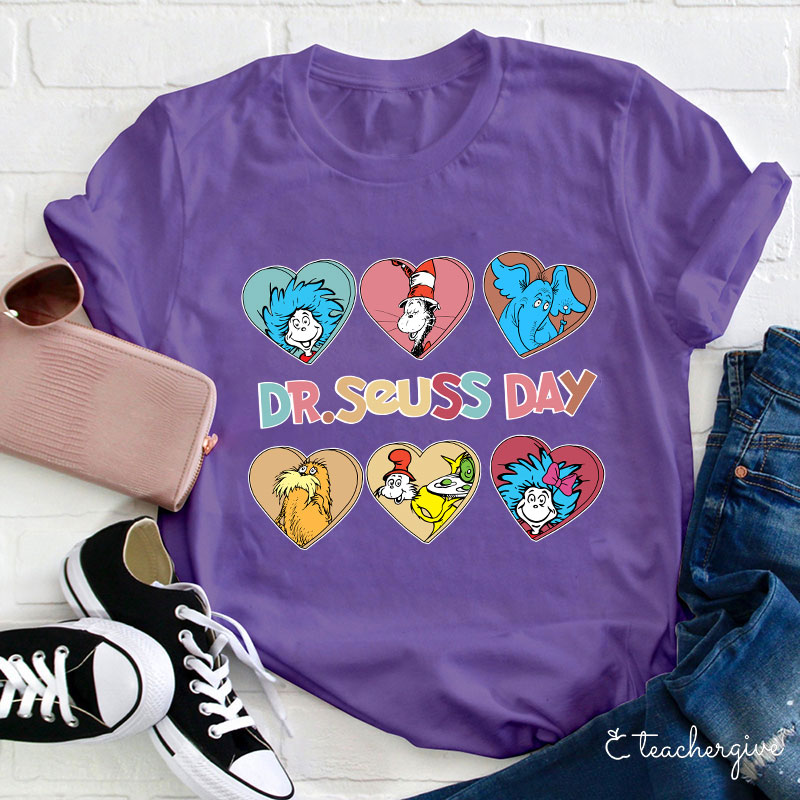 Dr. Seuss Day Teacher T-Shirt