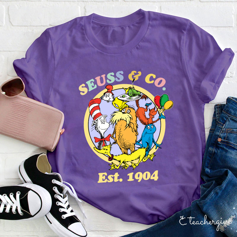 Dr. Seuss Co. Est. 1904 Teacher T-Shirt