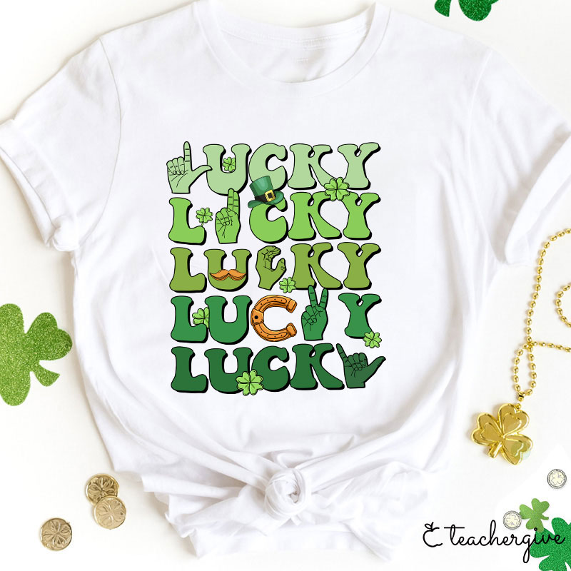 Lucky Teacher T-Shirt