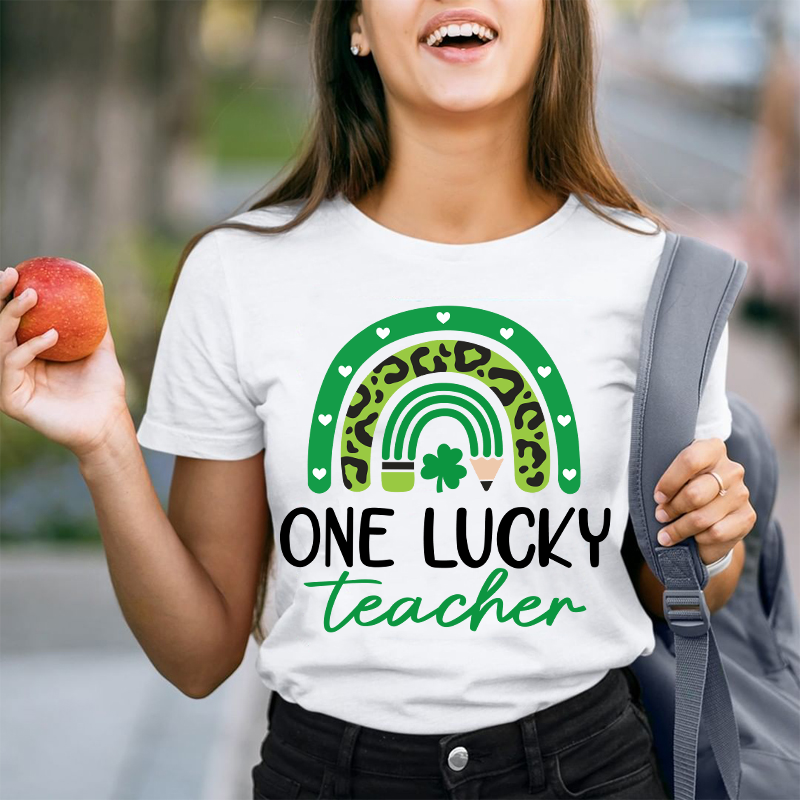 One Lucky Teacher T-Shirt