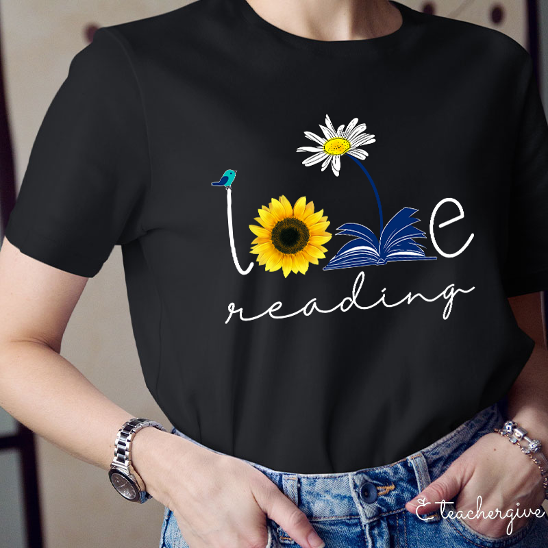I Love Reading Teacher T-Shirt