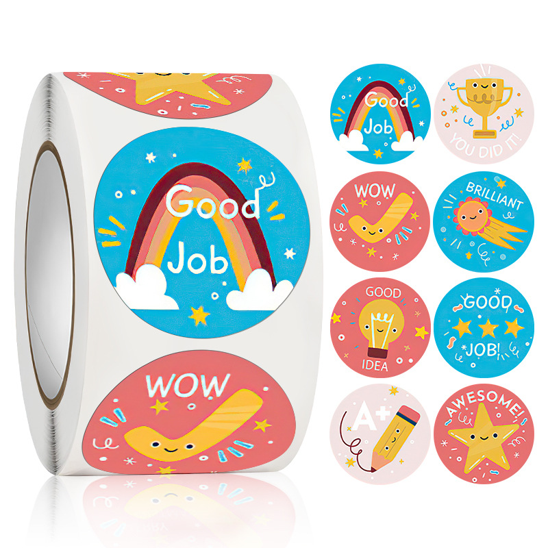 Wow teacher Stickers