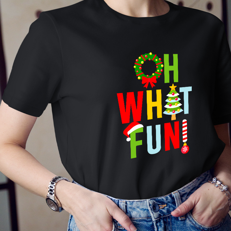 Oh What Fun Teacher T-Shirt