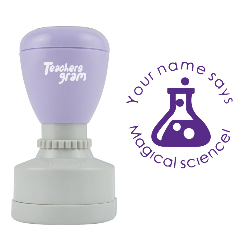Personalized Magic Science Stamp