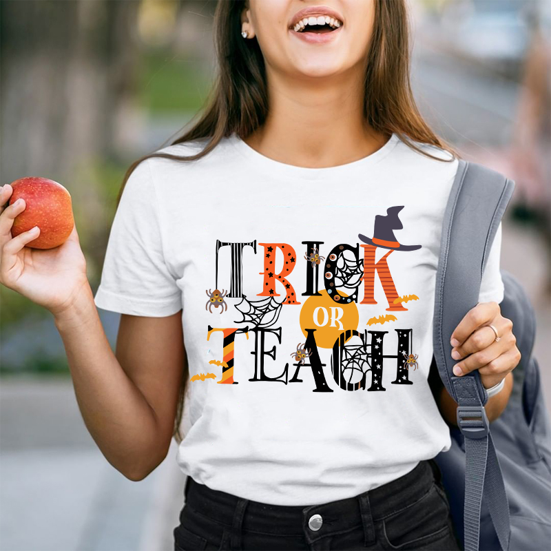 Trick Or Teach Spider T-Shirt