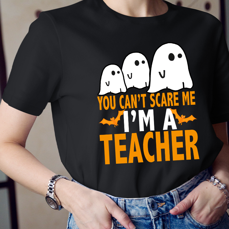 Funny Ghosts You Can't Scare Me T-Shirt