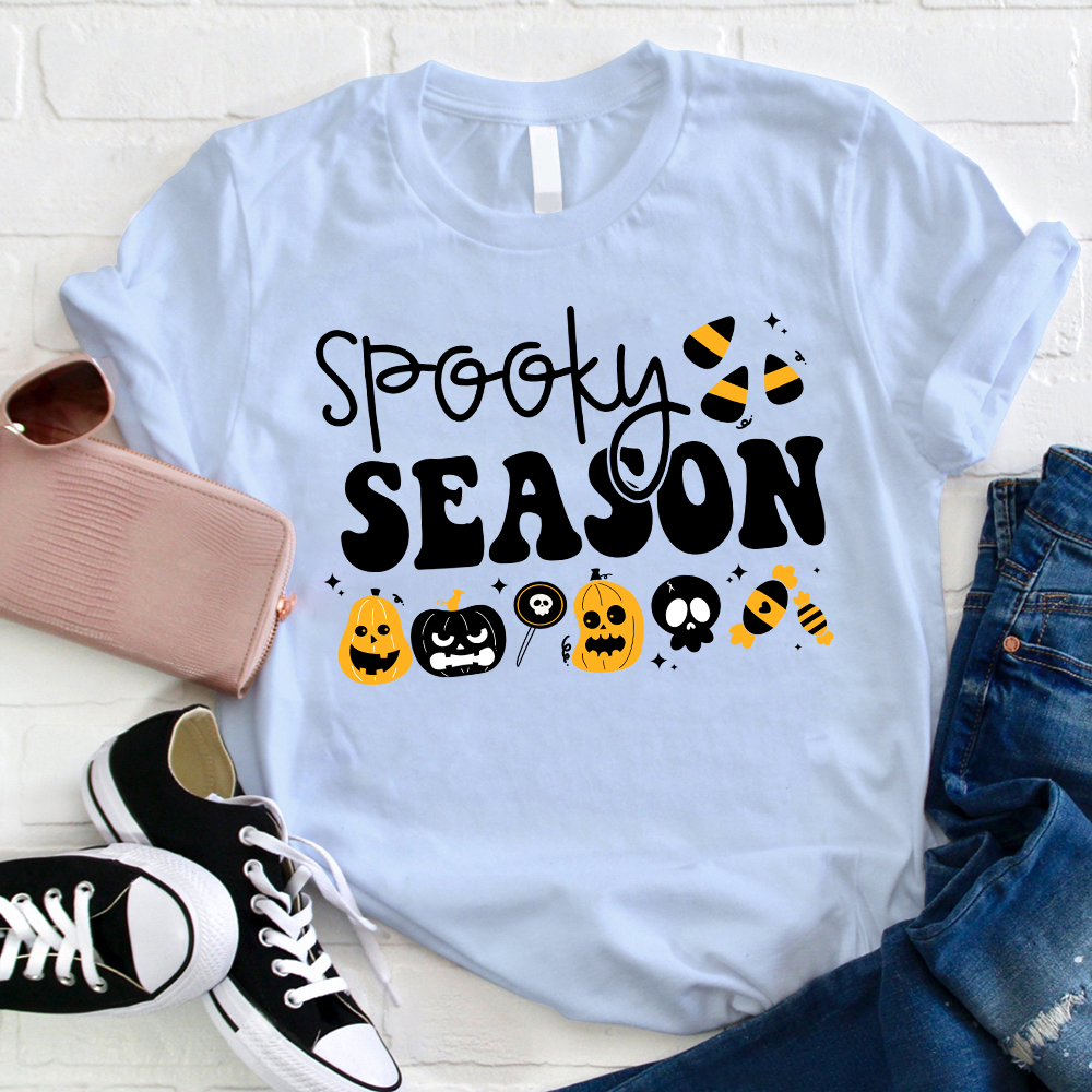 Spooky Season Is Coming Teacher T-Shirt