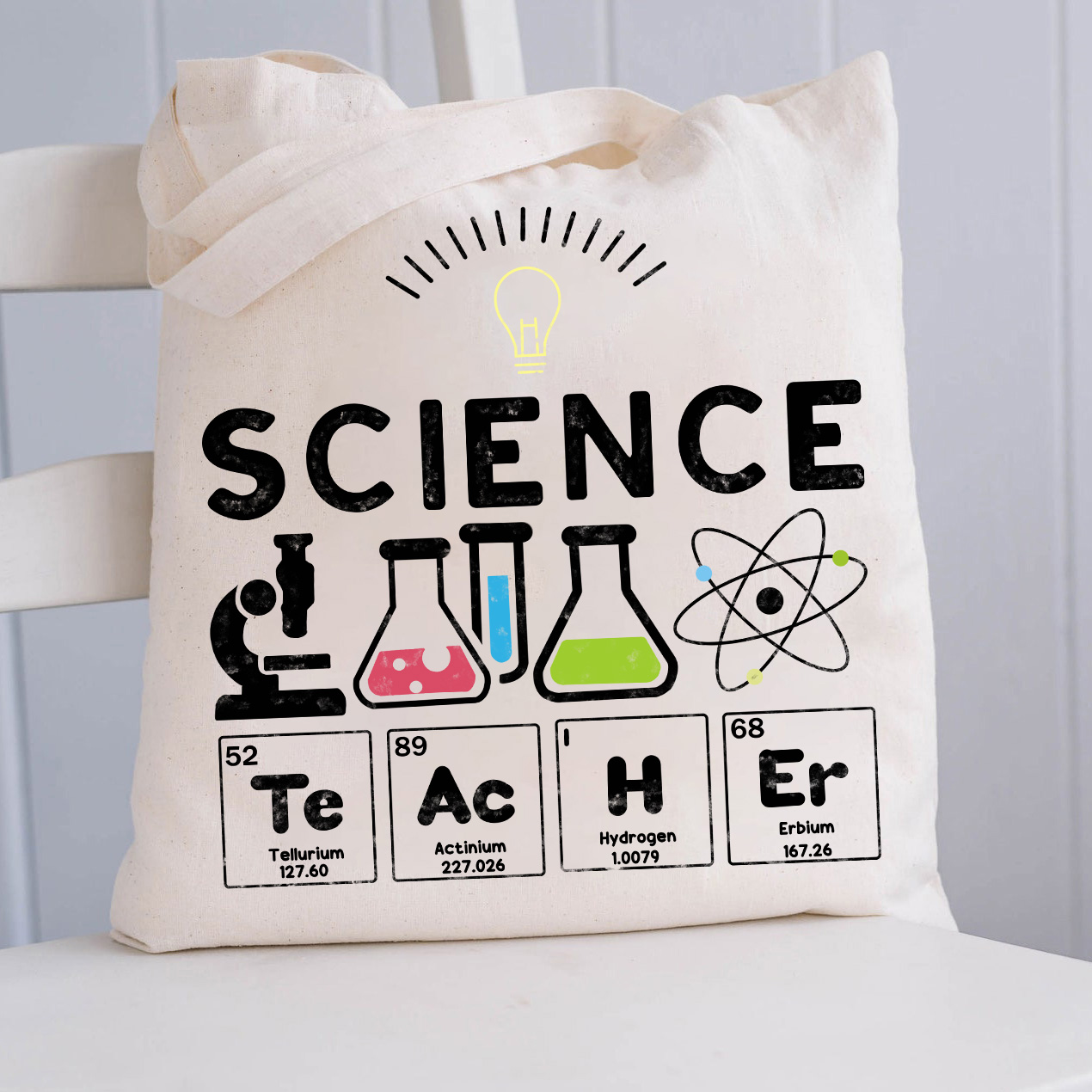 Science Lab Teacher Tote Bag