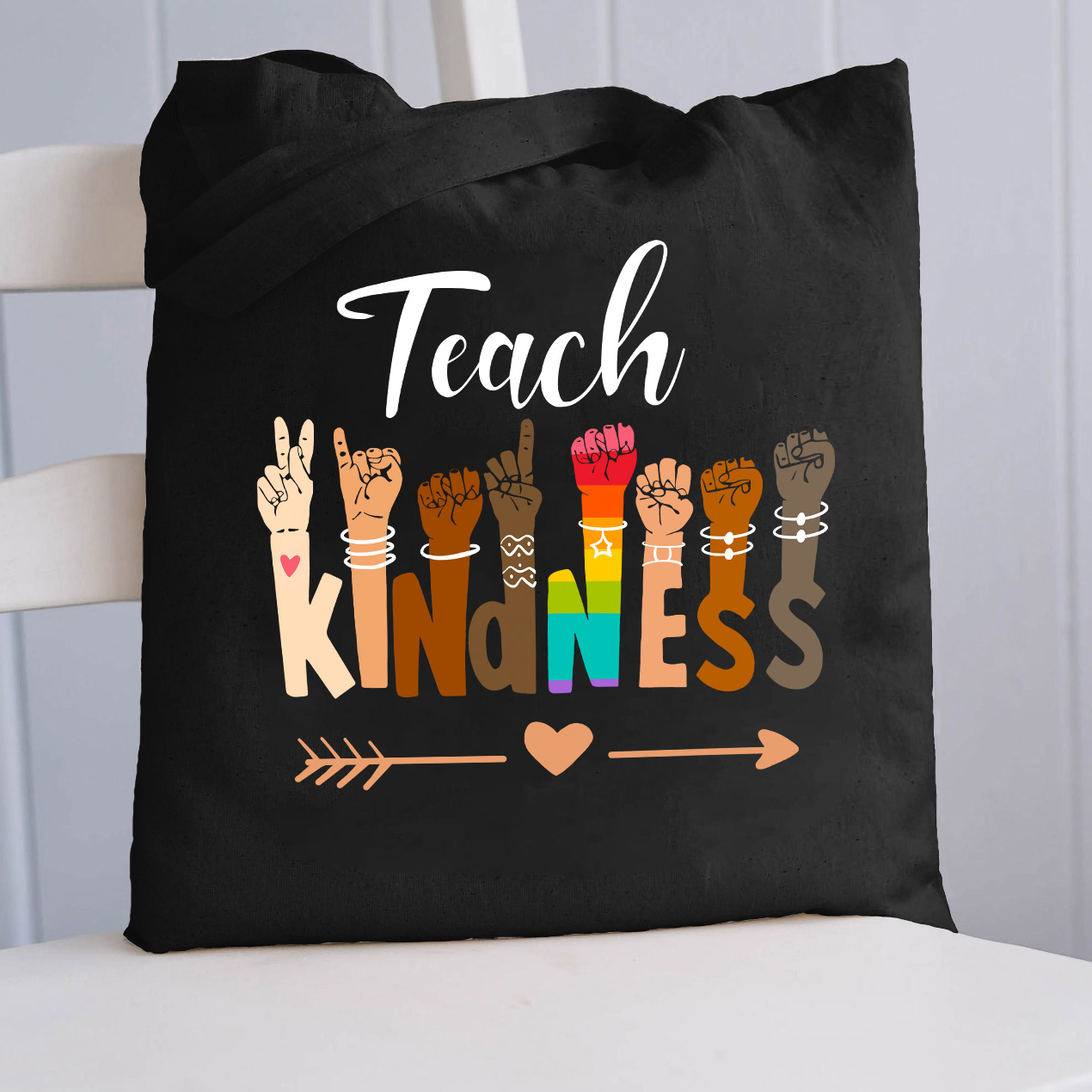 LatestTeach Kindness Tote Bag for Sale-Teachersgram
