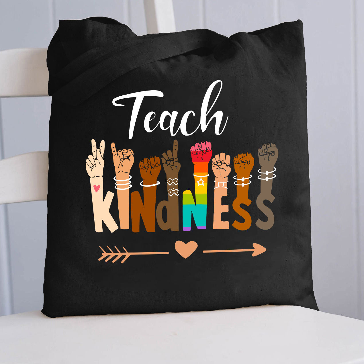 Teach Kindness Tote Bag