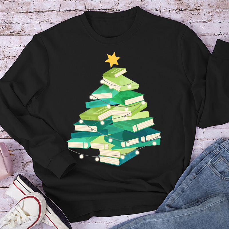Christmas Book Long Sleeve T-Shirt