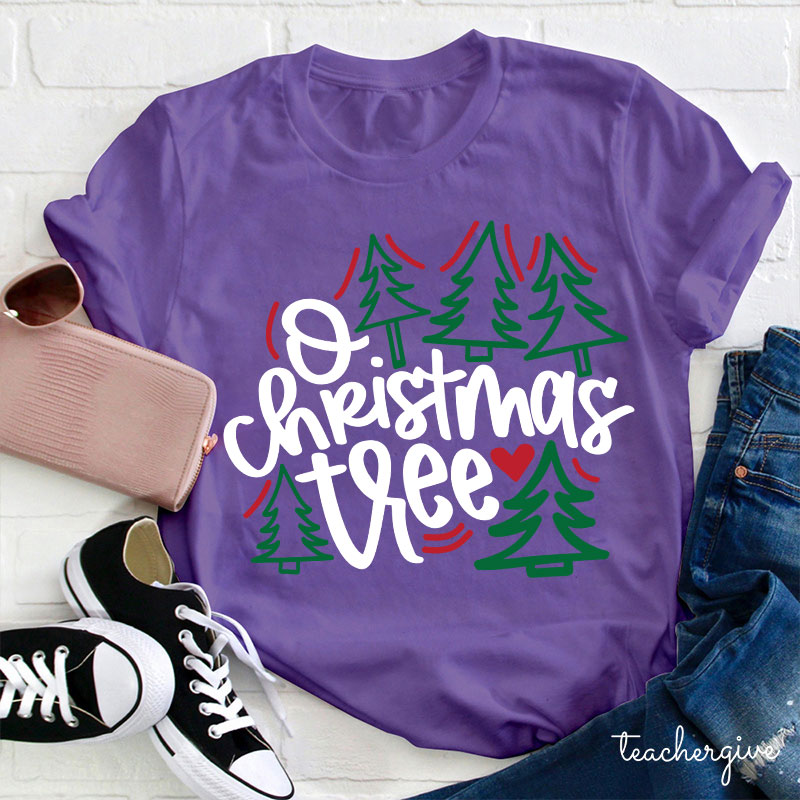 Christmas Tree Teacher T-Shirt