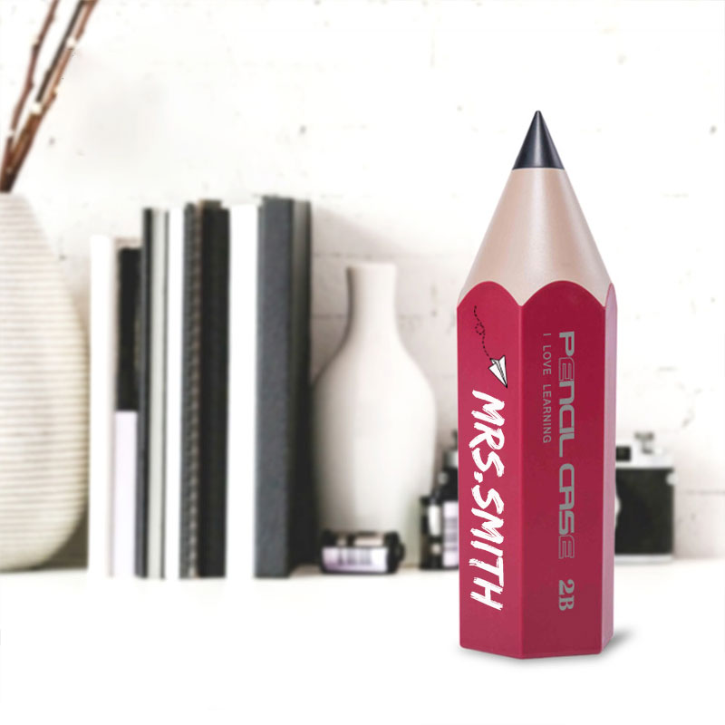 Personalized Name Pencil Shaped Pencil Holder SaleTeachersgram