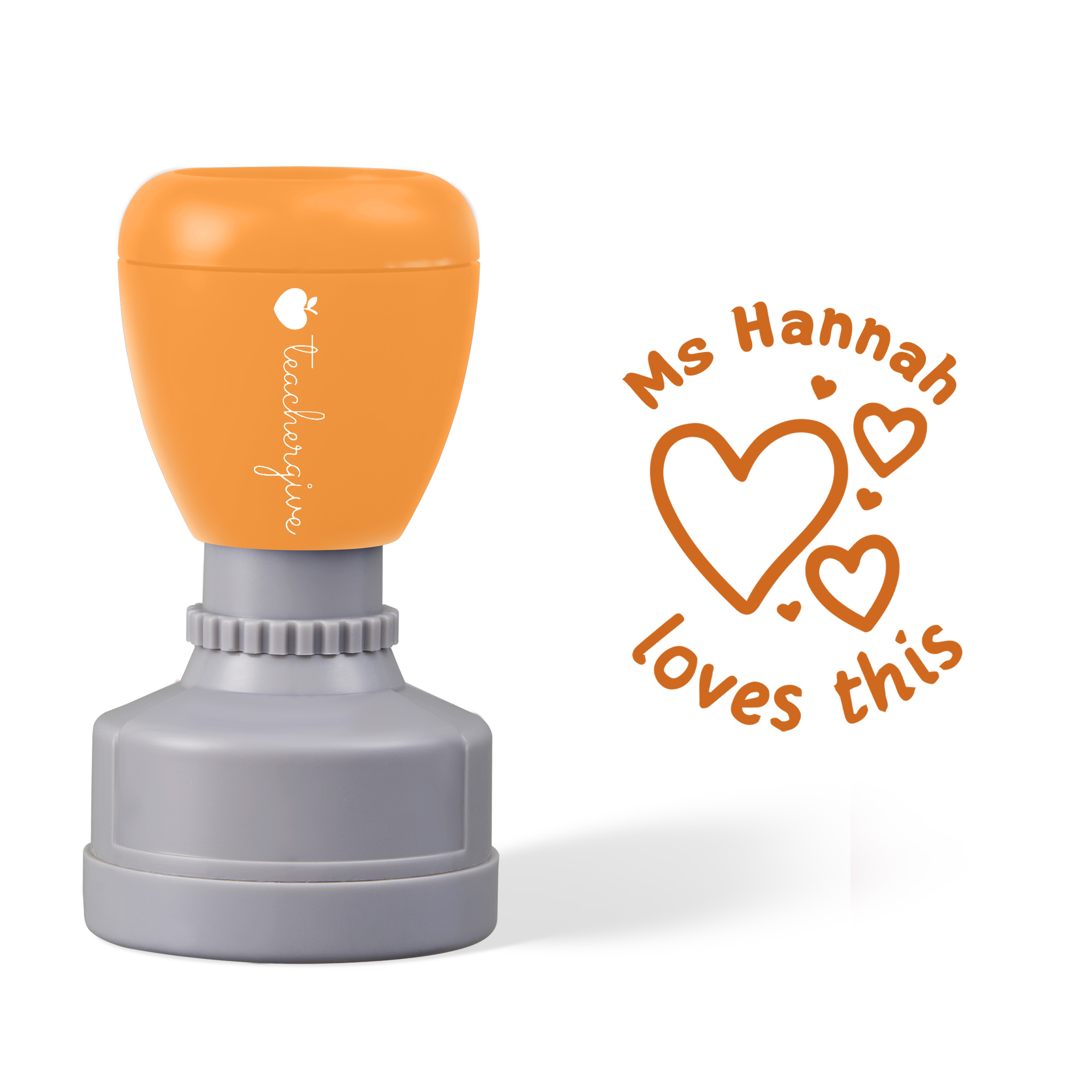 Personalized Heart Stamp