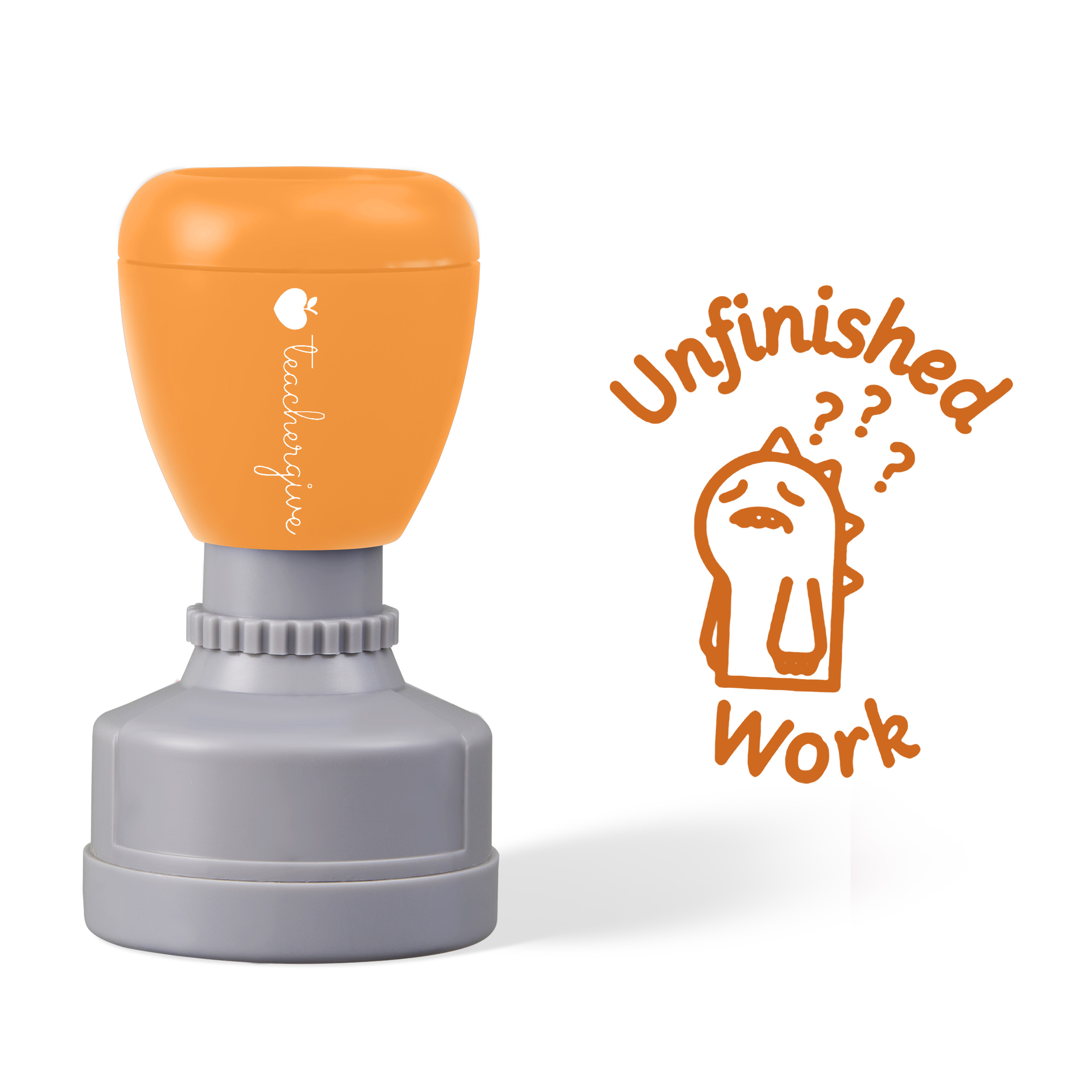 Unfinished Work Stamp