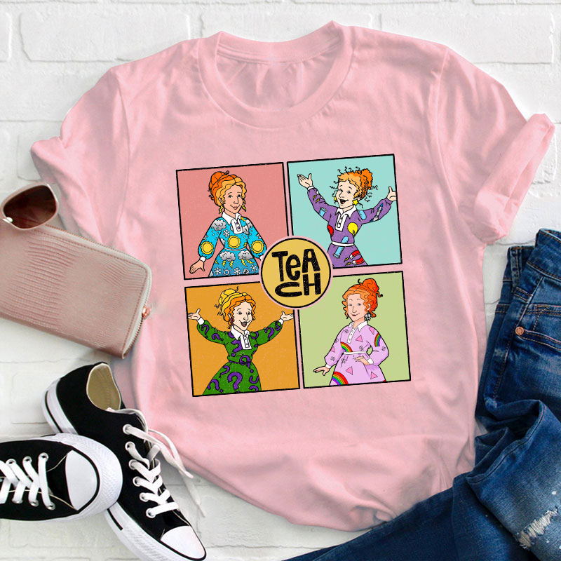 Teach Magic School Bus Teacher T-Shirt