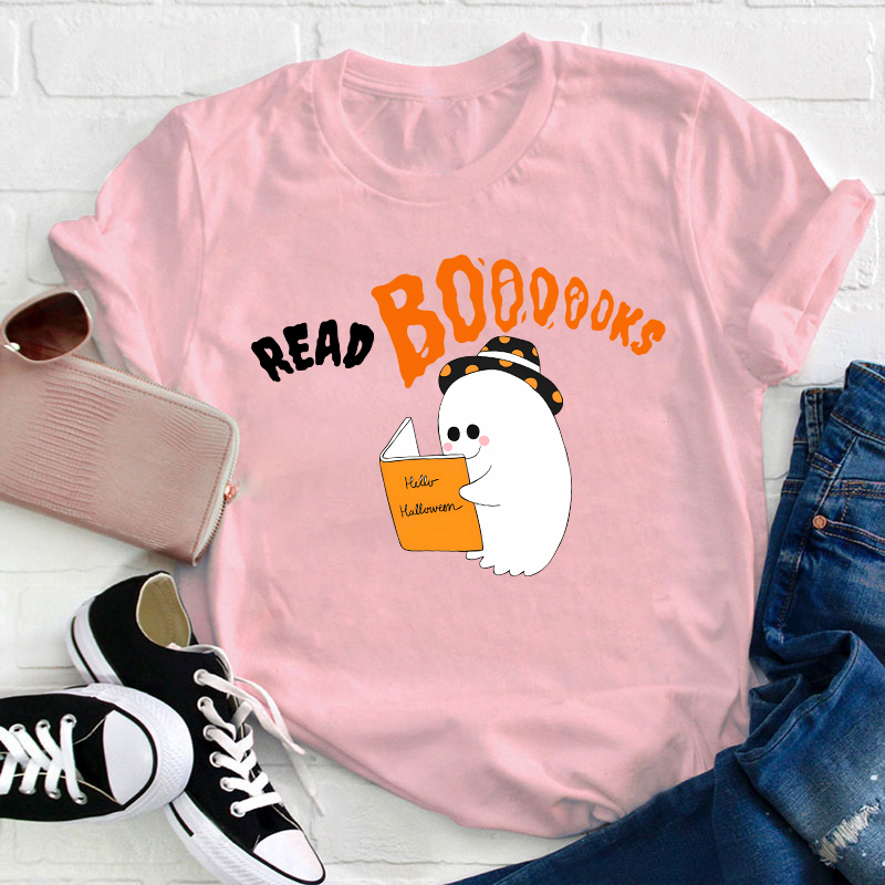 Read Booooks Teacher T-Shirt
