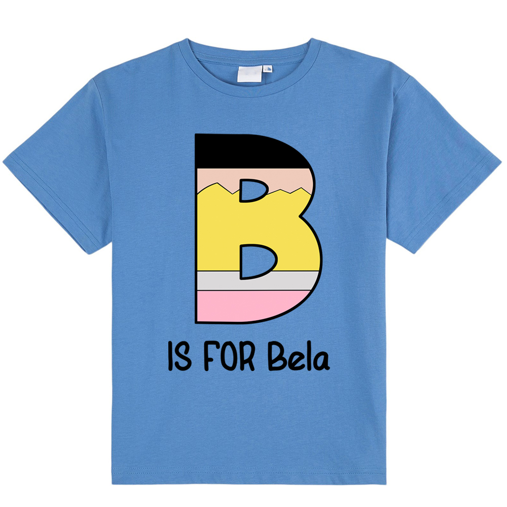 Personalized Name Happy First Day Of School Kids T-Shirt