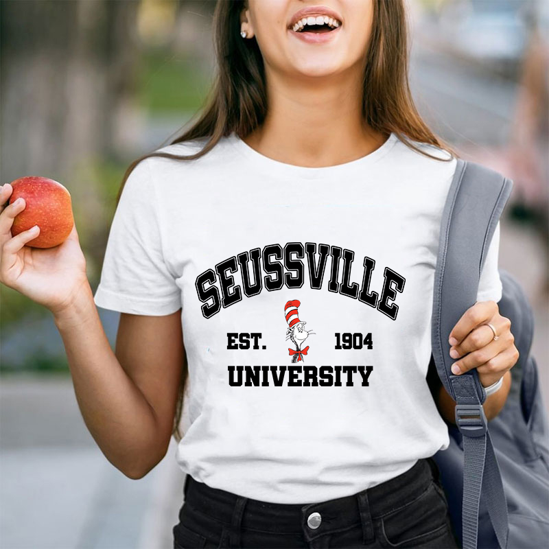 Seussville University Teacher T-Shirt