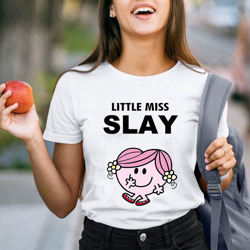 Little Miss Slay Teacher T-Shirt