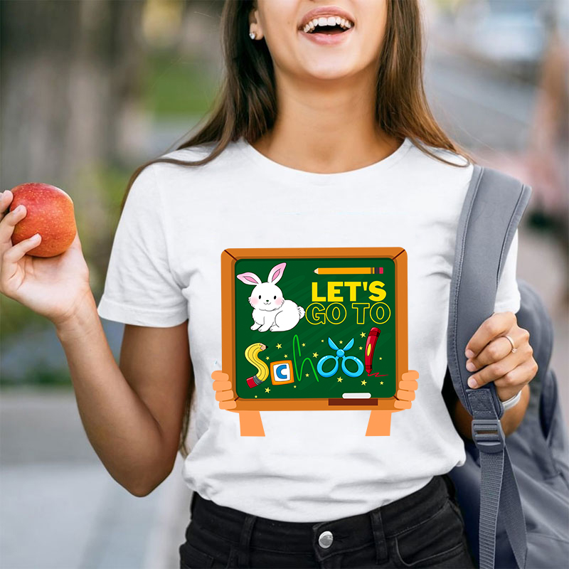 Rabbit Back To School T-Shirt