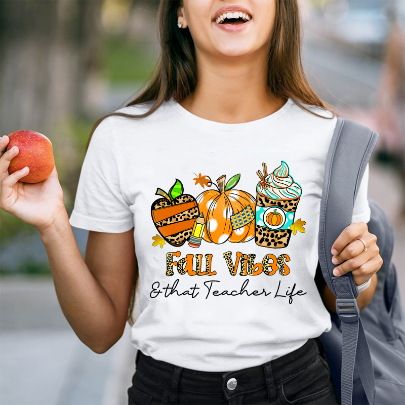 Feeling The Fall Vibes T-Shirt