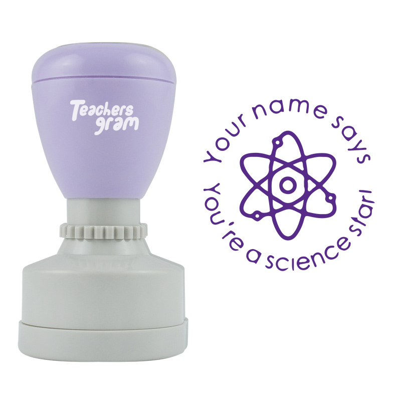 Personalized You‘re A Science Star Stamp