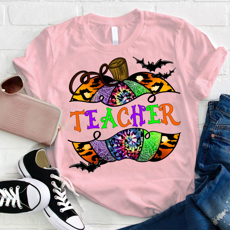 Trance Vibes Pumpkin Teacher T-Shirt