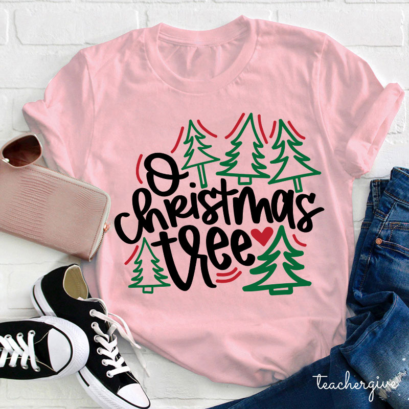 Christmas Tree Teacher T-Shirt