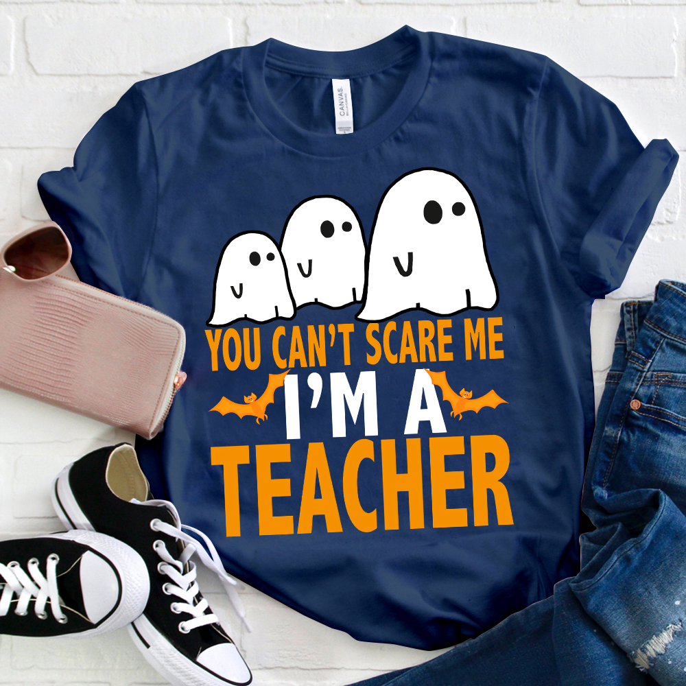 Funny Ghosts You Can't Scare Me T-Shirt
