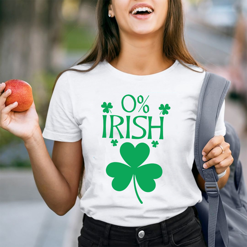 0% Irish Teacher T-Shirt