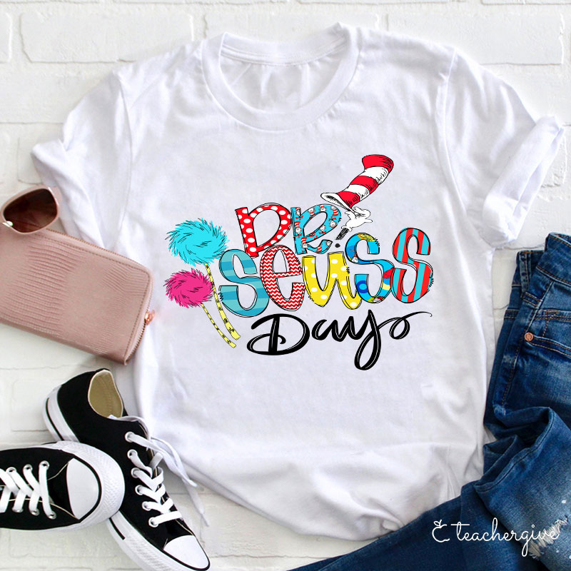 Dr. Seuss Day Teacher T-Shirt
