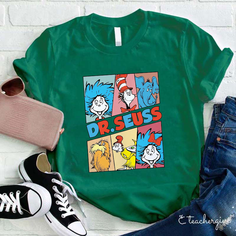 Dr. Seuss Squad Teacher T-Shirt