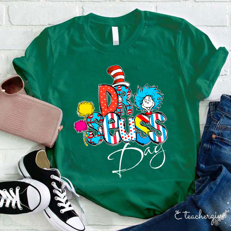 Dr. Seuss Day Celebration Teacher T-Shirt