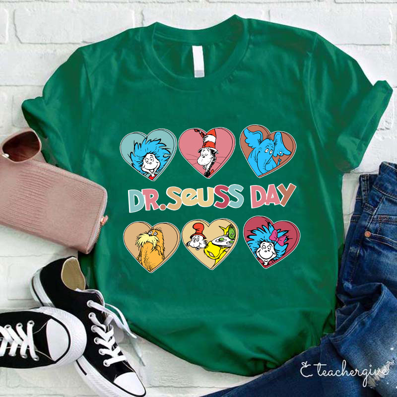 Dr. Seuss Day Teacher T-Shirt
