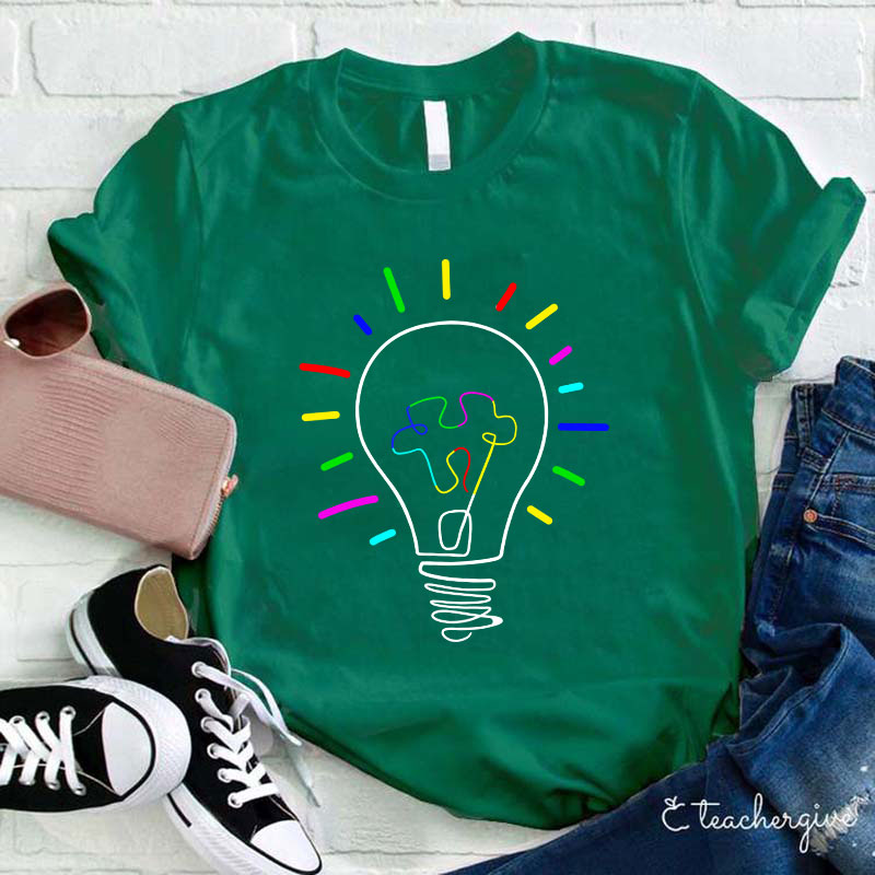 SLP Light Bulb Teacher T-Shirt