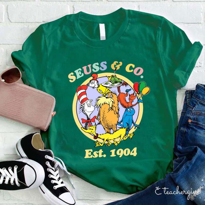 Dr. Seuss Co. Est. 1904 Teacher T-Shirt