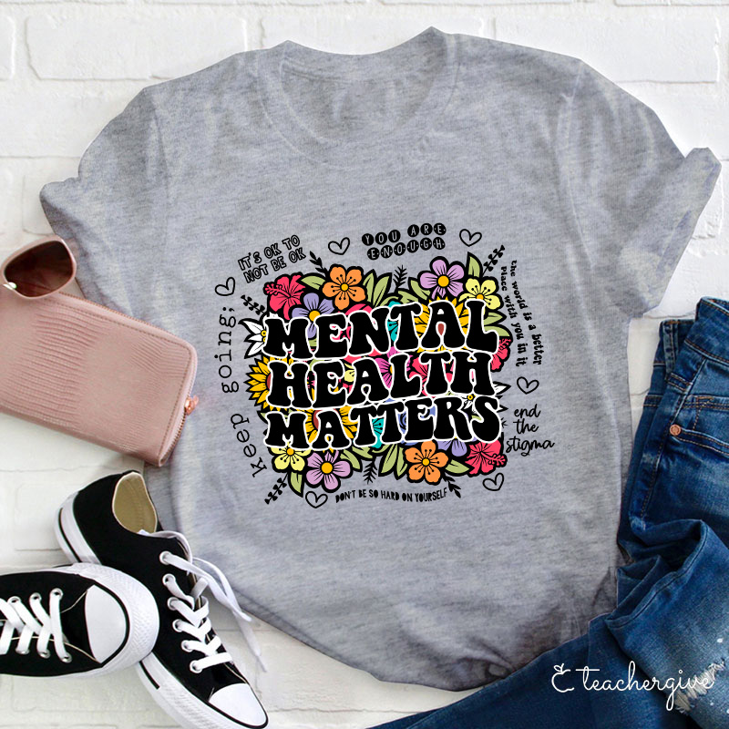 It' Ok Not Be Ok Teacher T-Shirt