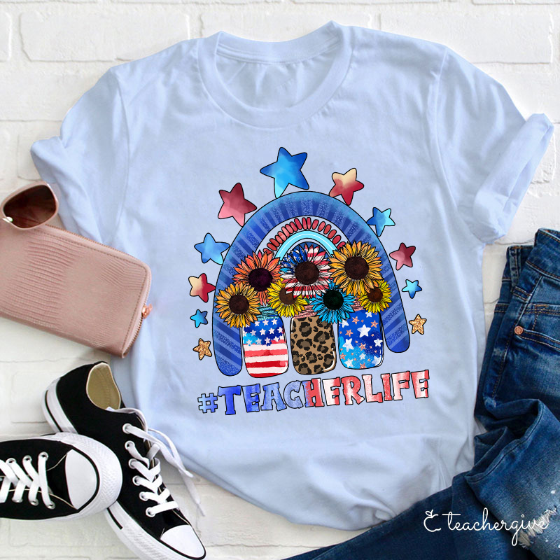 Teacherlife Sunflower T-Shirt