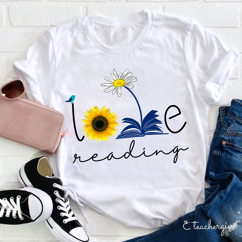 I Love Reading Teacher T-Shirt