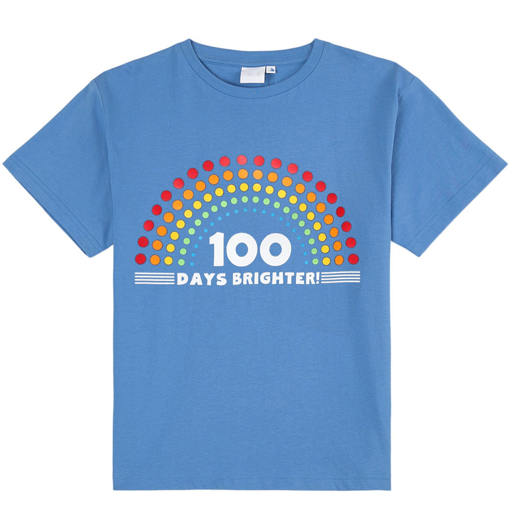 100 Days Brighter Kids T-Shirt