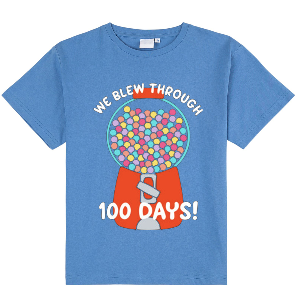 We Blew Through 100 Days Twister Machine Kids T-Shirt
