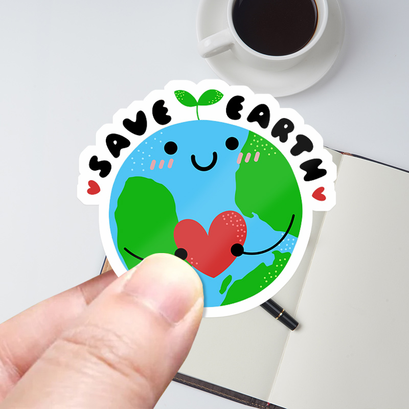 Save Earth Teacher Stickers