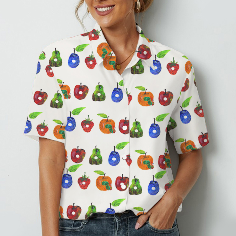 Very Hungry Caterpillar Teacher Short Sleeve Shirt