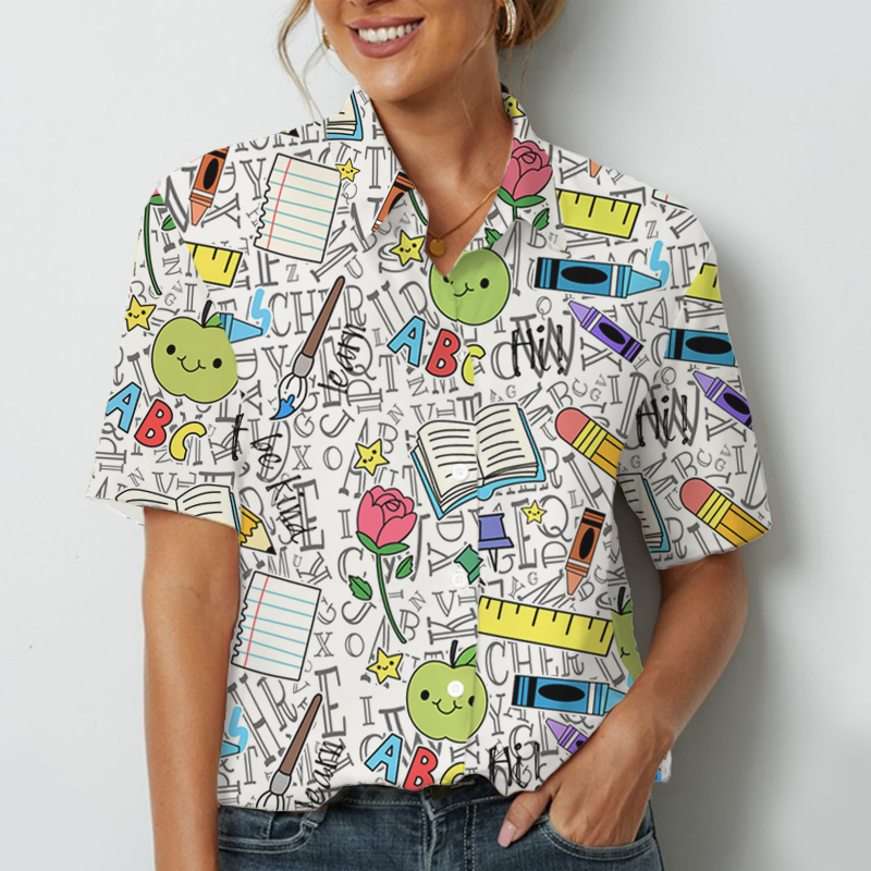 Be Kind Be Chill Teacher Short Sleeve Shirt