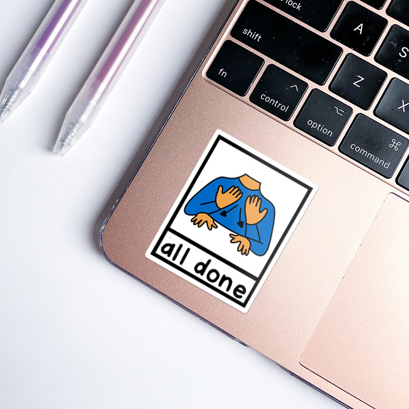 All Done Teacher Stickers