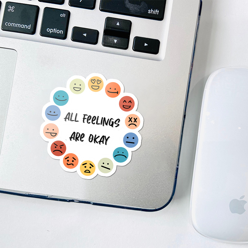 All Feelings Are Okay Teacher Stickers
