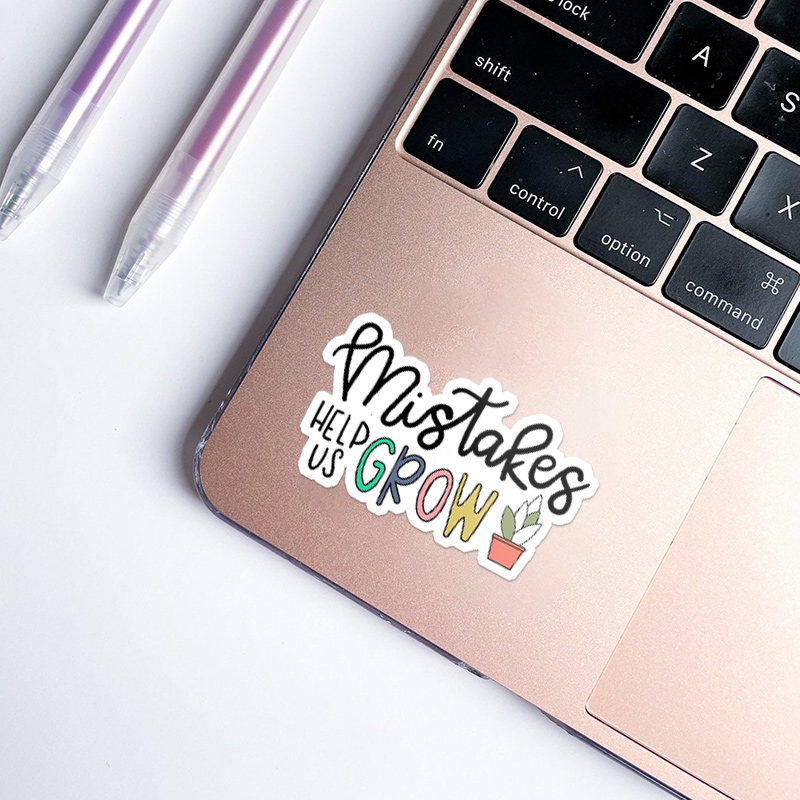 Mistakes Help Us Grow Teacher Stickers