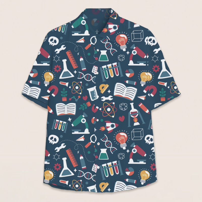 Teach You Science Teacher Short Sleeve Shirt